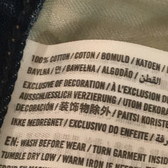 Abercrombie & Fitch Jeans Womens 27 Blue Embroidered Annie Girlfriend Boho Artsy - Picture 6 of 10